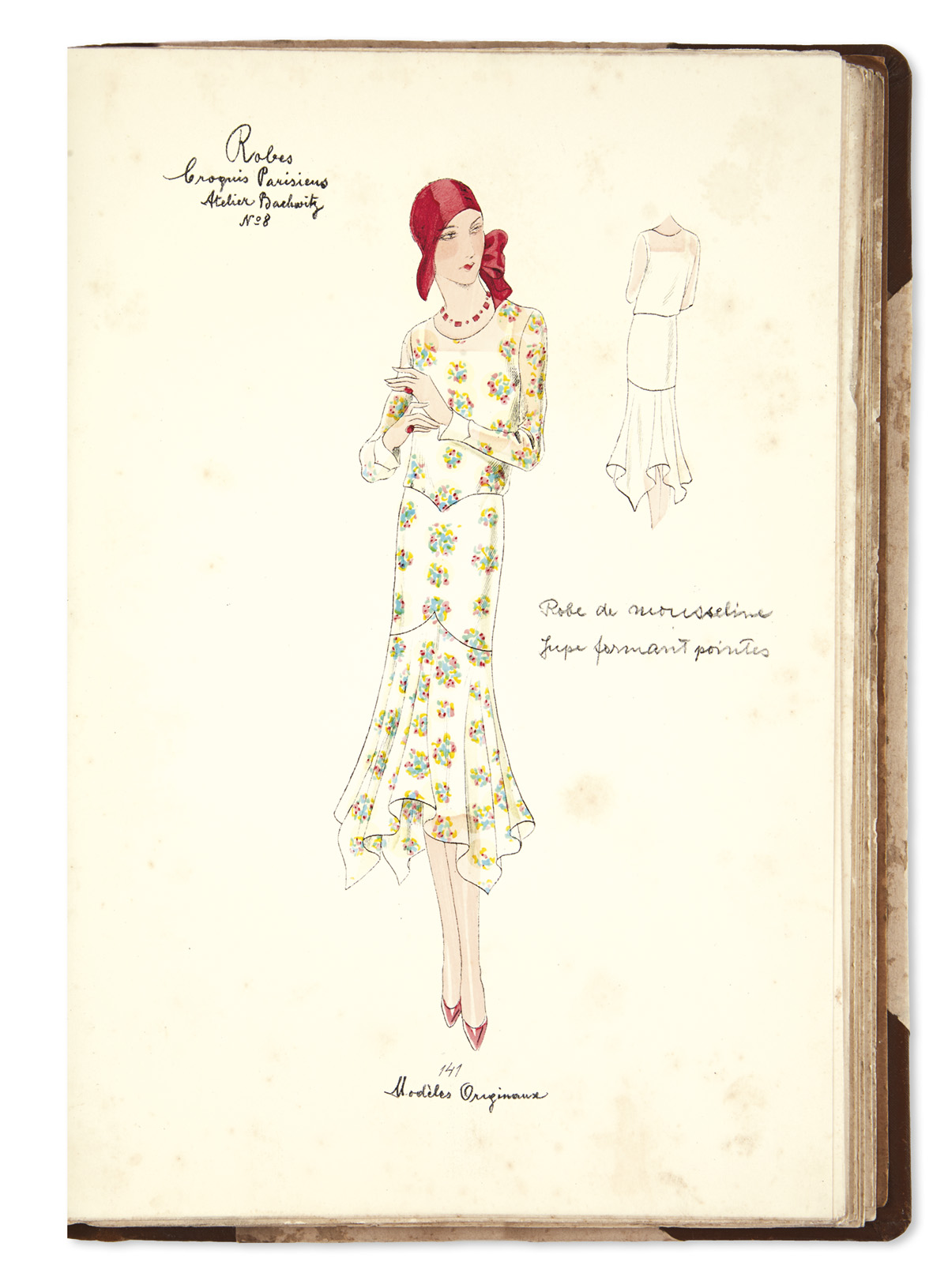 (DESIGN / FASHION / ART DECO.) Croquis Parisiens: Dress Edition for the Spring / Summer Season 1930.